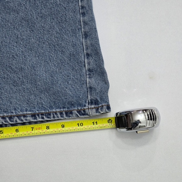 Levis 550 Relaxed Fit Denim Shorts Mens 38 Medium Wash Blue Cotton Vintage - Picture 12 of 16